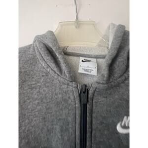 Nike Sportswear Club Fleece Full-Zip Hoodie in grey Youth Large